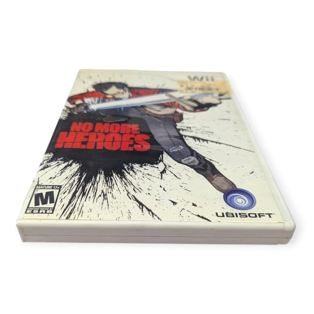 No More Heroes Nintendo Wii Action Game Ubisoft Complete CIB Travis Touchdown